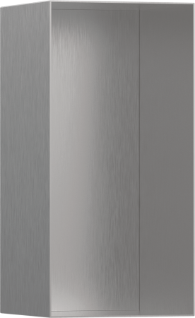 Настенный короб hansgrohe XtraStoris Minimalistic с открытой рамой, 30х15х14 см 56076800, под сталь