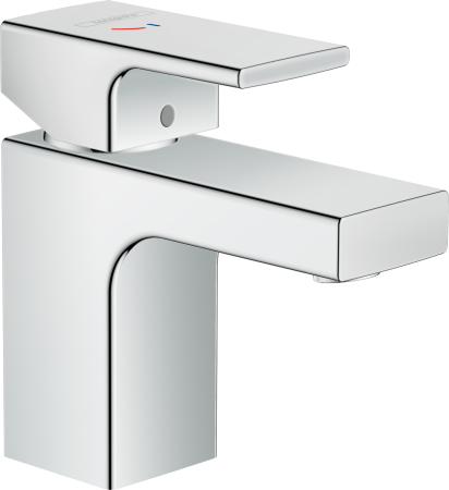 Смеситель для раковины hansgrohe Vernis Shape 70 CoolStart, со сливным гарнитуром 71593000, хром