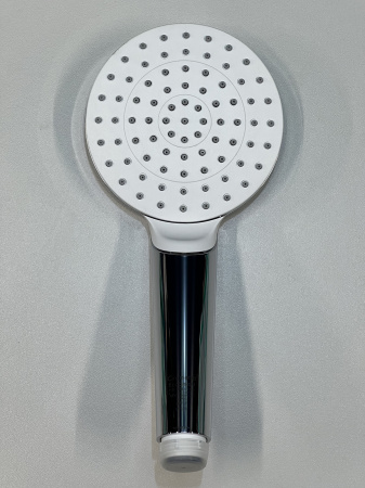 Ручной душ hansgrohe Crometta 100 1jet EcoSmart 26333400/U1, белый/хром, уцененный товар