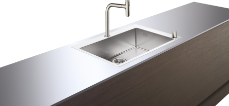 Кухонная комбинация hansgrohe C71-F660-08 врезная 43202800, под сталь