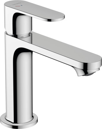 Смеситель для раковины hansgrohe Rebris S 110 CoolStart, со сливным гарнитуром 72588000, хром