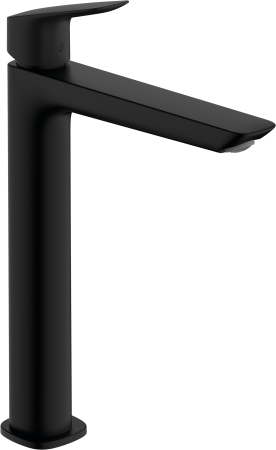 Смеситель для раковины hansgrohe Logis 240 Fine, без сливного гарнитура, 71258670 матовый черный