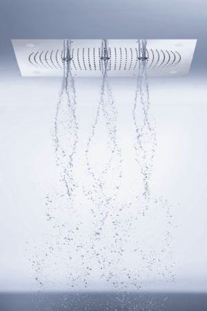 Верхний душ hansgrohe Raindance Rainmaker 680 3jet с потолочным креплением скрытого монтажа, без подсветки 28417000, хром