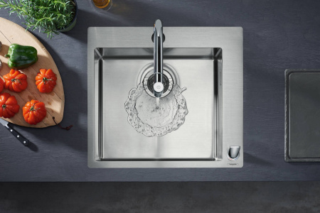 Кухонная комбинация hansgrohe C71-F450-06 врезная 43201000, хром