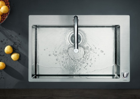 Кухонная комбинация hansgrohe C71-F660-08 врезная 43202000, хром