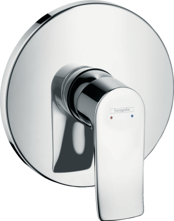 Внешняя часть смесителя для душа hansgrohe Metris скрытого монтажа 31685000, хром