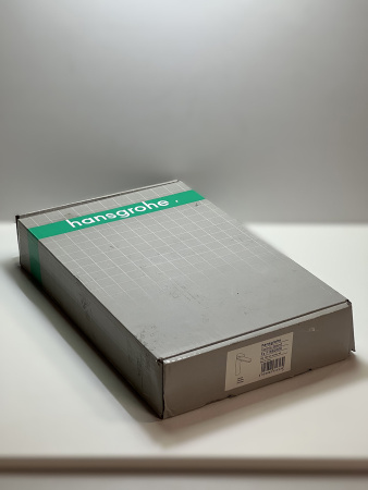 Смеситель для раковины hansgrohe Vernis Blend 190 без сливного гарнитура 71582000/U, хром, уцененный товар