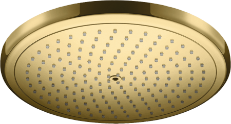Верхний душ hansgrohe Croma 280 1jet EcoSmart 26221990, полированное золото