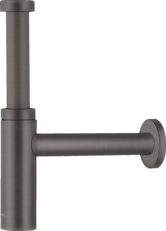 Сифон для раковины hansgrohe Flowstar S дизайнерский 52105340, шлифованный черный хром