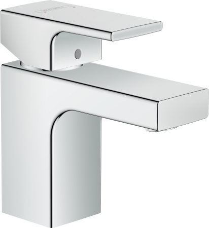 Смеситель для раковины hansgrohe Vernis Shape 70, со сливным гарнитуром 71566000, хром