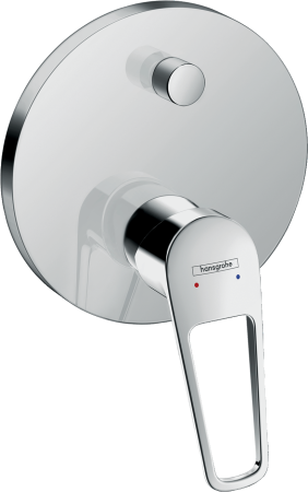 Внешняя часть смесителя для ванны hansgrohe Novus Loop скрытого монтажа 71345000, хром