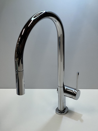 Смеситель для кухонной мойки hansgrohe Talis M54 210, с вытяжным душем 2jet 72800000/U, хром, уцененный товар