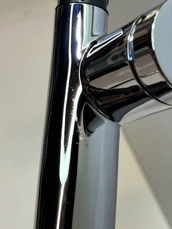 Смеситель для кухонной мойки hansgrohe Talis M54 210, с вытяжным душем 2jet 72800000/U, хром, уцененный товар