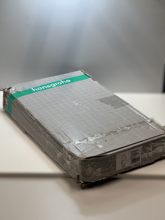 Смеситель для кухонной мойки hansgrohe Talis M54 210, с вытяжным душем 2jet 72800000/U, хром, уцененный товар