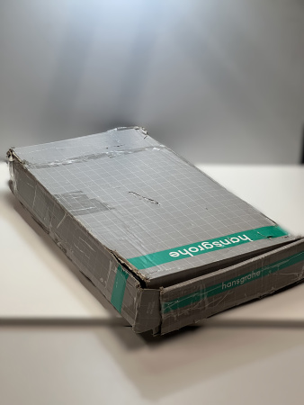 Смеситель для кухонной мойки hansgrohe Talis M54 210, с вытяжным душем 2jet 72800000/U, хром, уцененный товар