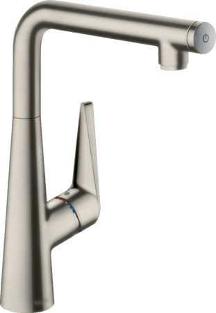 Смеситель для кухонной мойки hansgrohe Talis Select M51 300, с поворотным изливом 72820800, под сталь