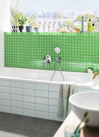 Душевой шланг hansgrohe Isiflex 160 см с защитой от перекручивания 28276000/U, хром, уцененный товар