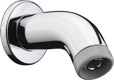 Душевой кронштейн hansgrohe настенный 100 мм 27438000, хром