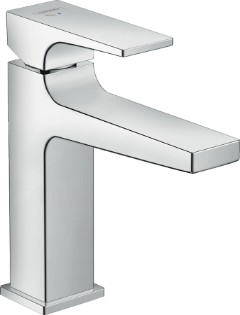 Смеситель для раковины hansgrohe Metropol 110 CoolStart, со сливным клапаном Push-Open 32508000, хром