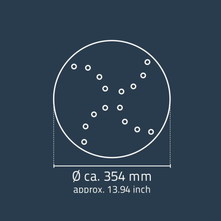 Табурет в ванную RIDDER Go с регулируемой высотой, А170101, белый