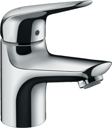 Смеситель для раковины hansgrohe Novus 70, без сливного гарнитура 71021000, хром