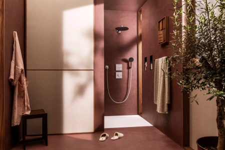 Переключатель потоков hansgrohe ShowerSelect Comfort E для скрытой установки на 3 функции, 15573000, хром