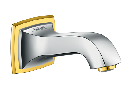 Излив для ванны hansgrohe Metropol Classic 13425090, хром/под золото