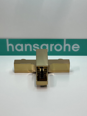 Смеситель для ванны hansgrohe Metropol 32540990/U, полированное золото, уцененный товар