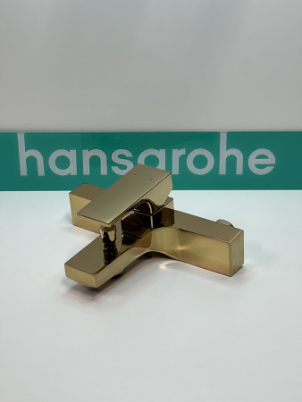 Смеситель для ванны hansgrohe Metropol 32540990/U, полированное золото, уцененный товар