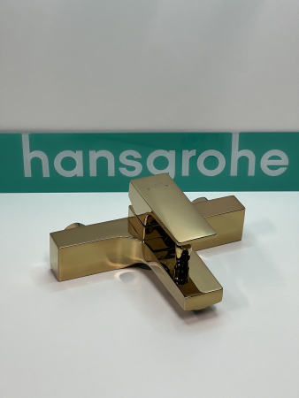 Смеситель для ванны hansgrohe Metropol 32540990/U, полированное золото, уцененный товар