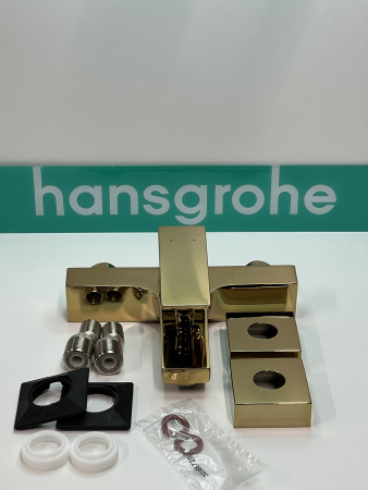 Смеситель для ванны hansgrohe Metropol 32540990/U, полированное золото, уцененный товар