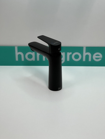 Смеситель для раковины hansgrohe Talis E 110, 71712670/U, матовый черный, уцененный товар
