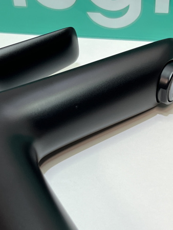 Смеситель для раковины hansgrohe Talis E 110, 71712670/U, матовый черный, уцененный товар