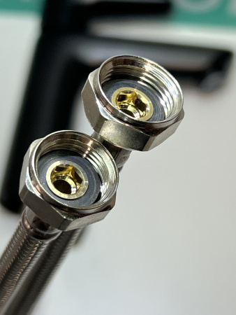 Смеситель для раковины hansgrohe Talis E 110, 71712670/U, матовый черный, уцененный товар