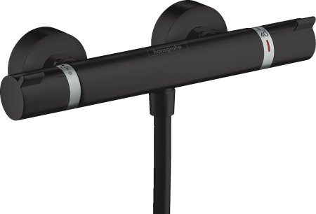 Термостат для душа hansgrohe Ecostat Comfort 13116670, матовый черный