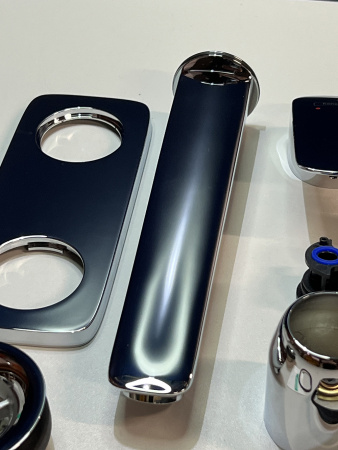 Внешняя часть смесителя для раковины hansgrohe Logis скрытого монтажа, настенный 71220000/U, хром, уцененный товар