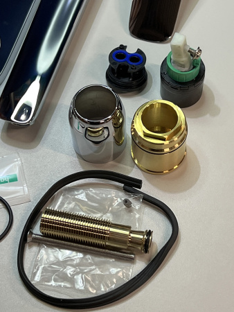 Внешняя часть смесителя для раковины hansgrohe Logis скрытого монтажа, настенный 71220000/U, хром, уцененный товар