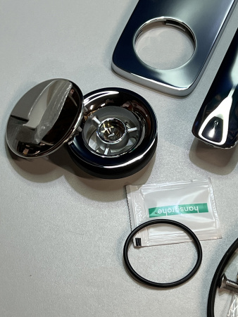 Внешняя часть смесителя для раковины hansgrohe Logis скрытого монтажа, настенный 71220000/U, хром, уцененный товар