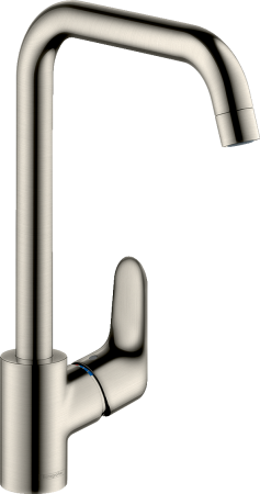 Смеситель для кухонной мойки hansgrohe Focus M41 260, Eco, 1jet 31821800, под сталь