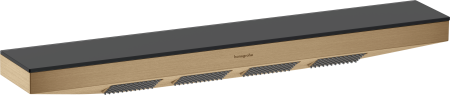 Боковой душ Hansgrohe Rainfinity, 500, 1jet,с полкой, 26243140, шлифованная бронза