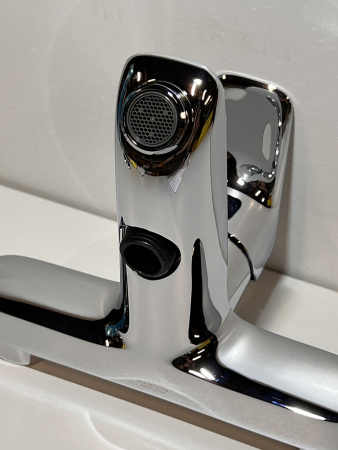 Смеситель для ванны hansgrohe Logis 71400000/U4, хром, уцененный товар