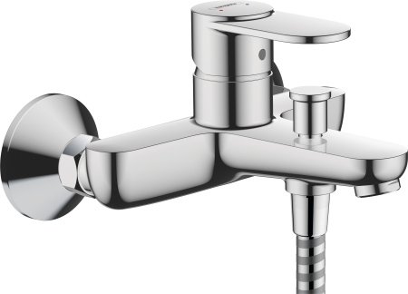 Смеситель для ванны hansgrohe Vernis Shape внешнего монтажа 71470000, хром
