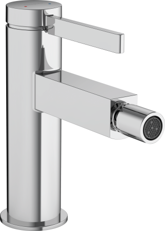 Смеситель для биде hansgrohe Finoris со сливным клапаном Push-Open 76200000, хром