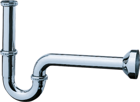 Сифон для раковины hansgrohe трубный 53010000, хром