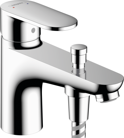 Смеситель для ванны hansgrohe Vernis Blend Monotrou на край ванны 71444000, хром