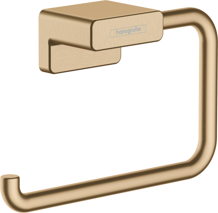 Держатель для туалетной бумаги hansgrohe AddStoris 41771140, шлифованная бронза