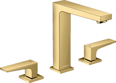 Смеситель для раковины hansgrohe Metropol 160 32515990, полированное золото