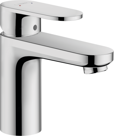 Смеситель для раковины hansgrohe Vernis Blend 100, без сливного гарнитура 71580000, хром
