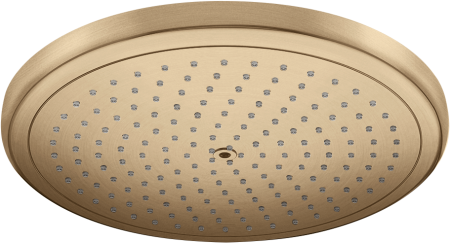 Верхний душ hansgrohe Croma 280 1jet EcoSmart 26221140, шлифованная бронза