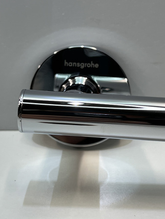 Держатель для туалетной бумаги hansgrohe Logis Universal без крышки 41726000/U, хром, уцененный товар